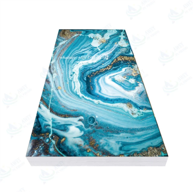 PVC Marble Wall Panel Sheet Wall Panelling