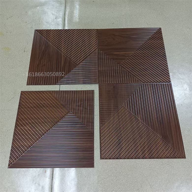 50 * 50 cm 3D PVC seinapaneeli disain