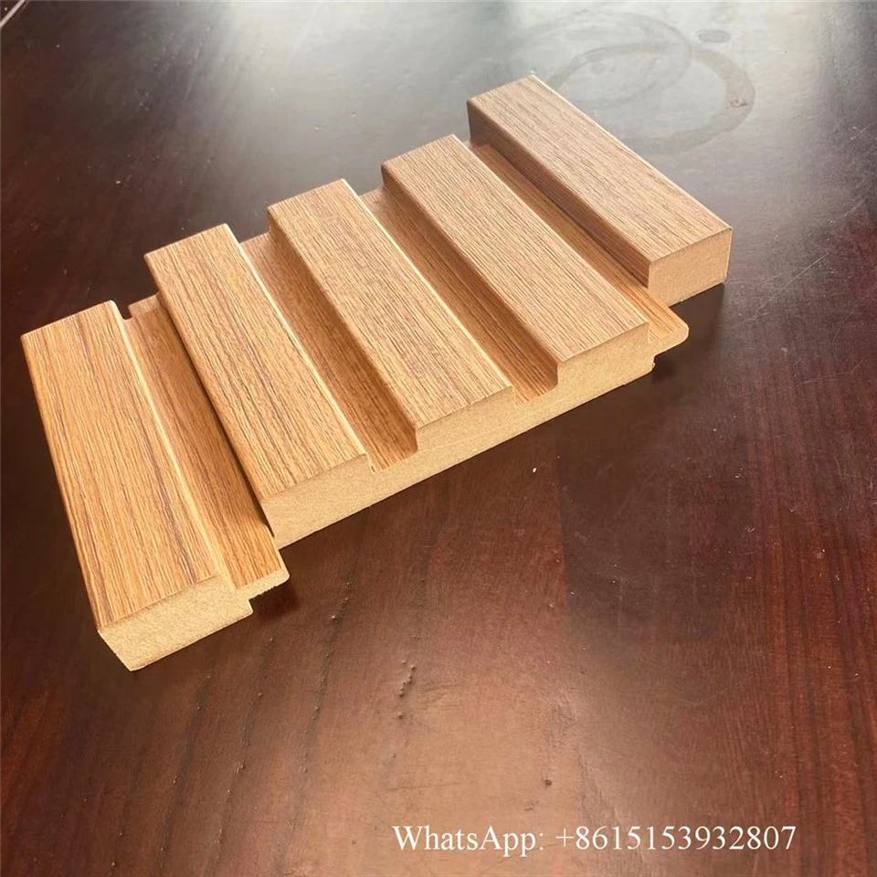 MDF Veneered Wall Panels MDF Louvers MDF Fluted Grooved Panelings